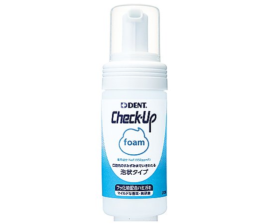 LION チェックアップ フォーム 100ml×1本 DENT. 歯磨き粉の商品画像