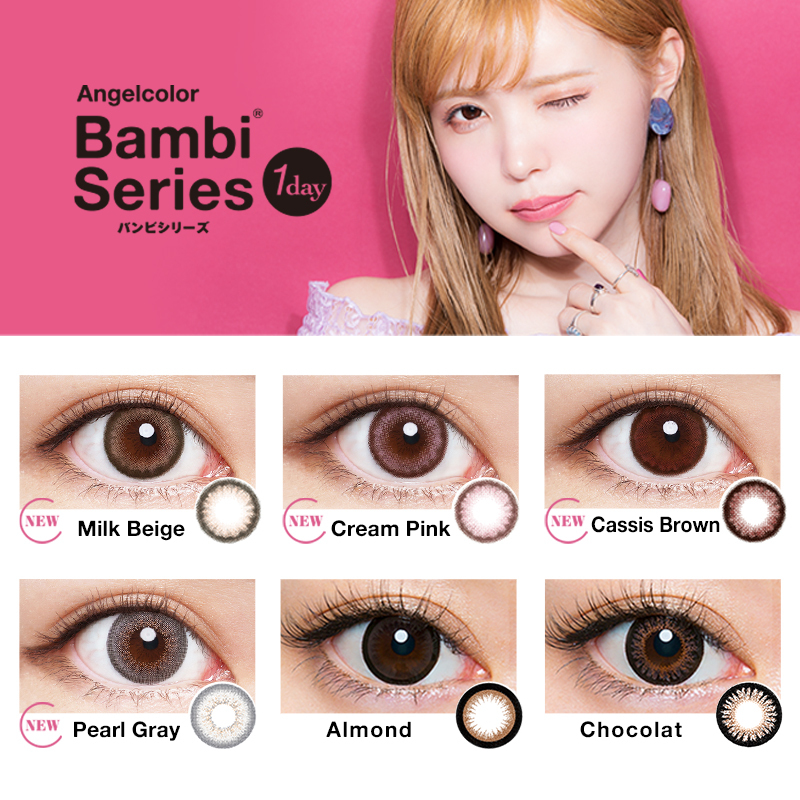 Angelcolor T-Garden エンジェルカラー バンビシリーズ ワンデー カラー選択 30枚入り 1箱 Bambi（Angelcolor） カラーコンタクトレンズの商品画像