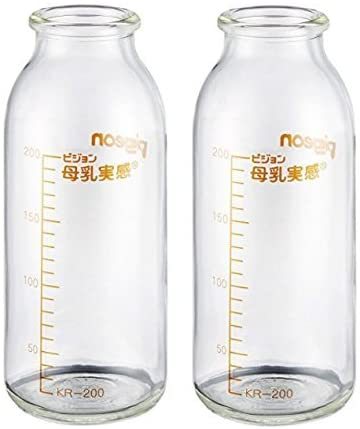 < продается в комплекте > Pigeon болезнь производство . для грудное вскармливание бутылка ( прямой установка тип )200ml KR-200 2 шт. комплект ( сосок, колпак. продается отдельно ) бутылочка для кормления только 