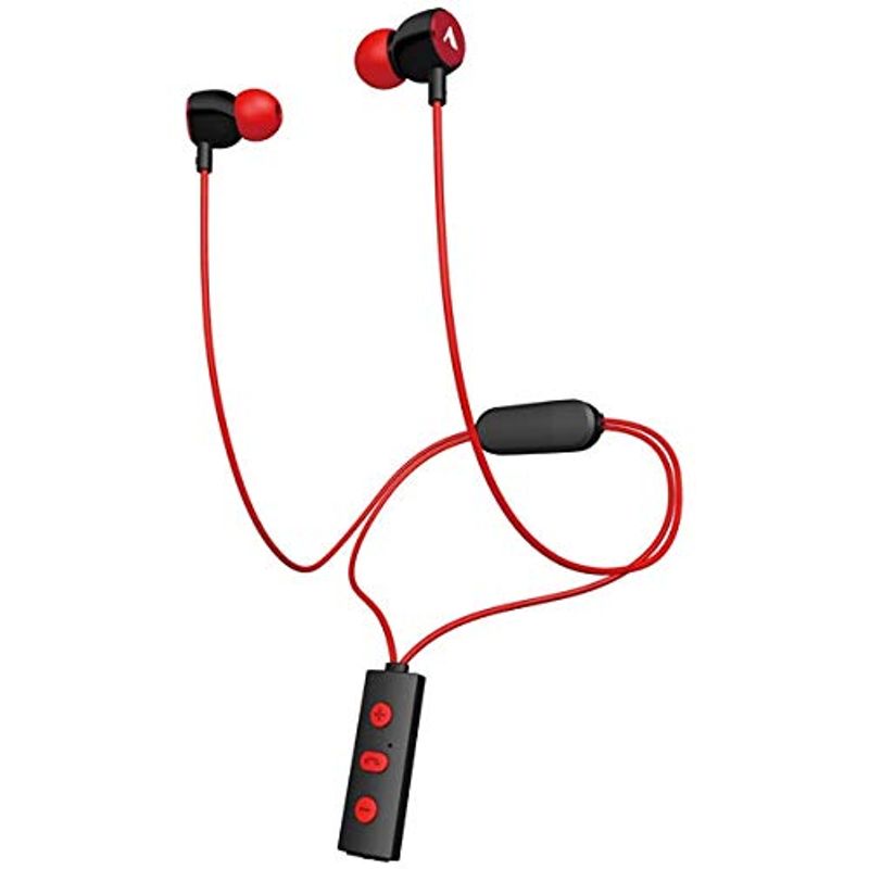 ALPEX Bluetooth EARPHONES LOOPIC BTN-A2500R レッド イヤホン本体の商品画像