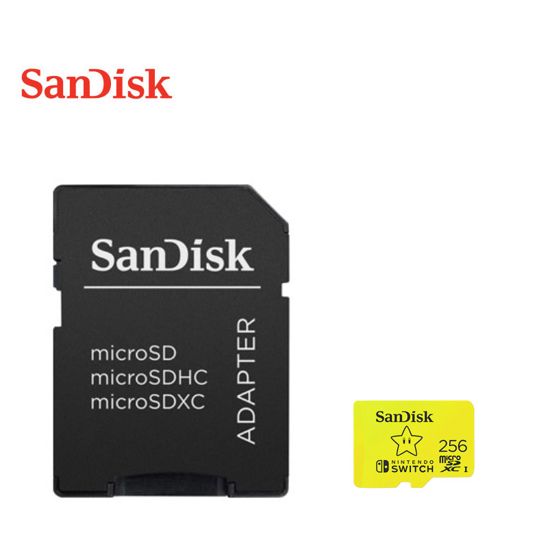 SanDisk FOR NINTENDO SWITCH SDSQXAO-128G-GNCZN （128GB） MicroSD