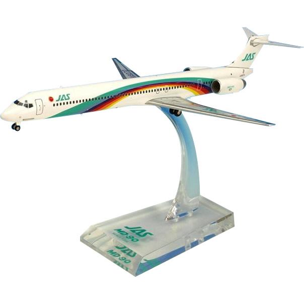JALUX JAS MD-90 7号機 ダイキャストモデル（1/200スケール BJE3040