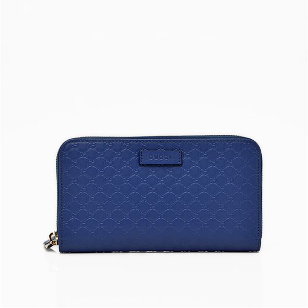 GUCCI マイクログッチッシマ 449391 BMJ1G 4231 （BLUE） レディース長財布の商品画像