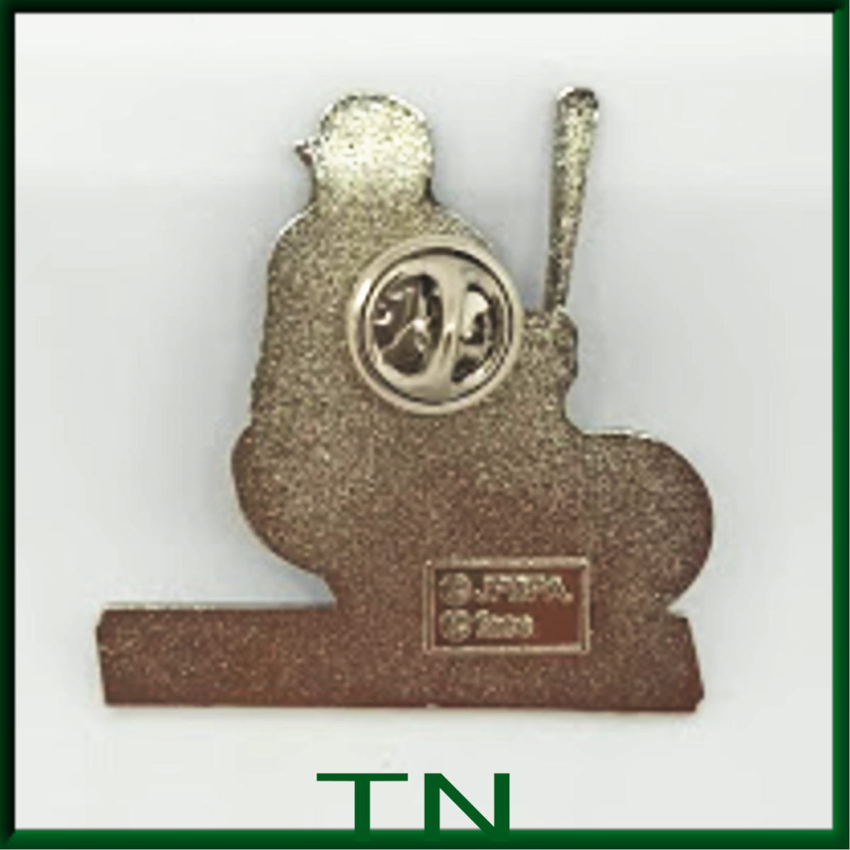  free shipping }JPBPA 5 number * Nakamura ..* baseball pin badge A00125