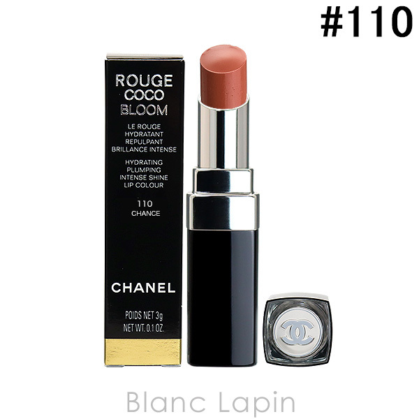 Chanel Rouge Coco Bloom Hydrating Plumping Intense Shine Lipstick #110  Chance