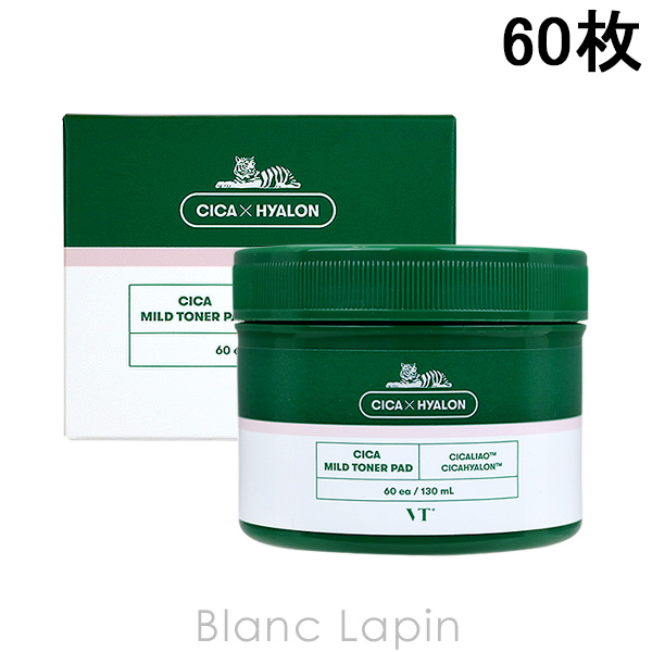 VT CICA マイルドトナーパッド 60枚入（本体）×1の商品画像