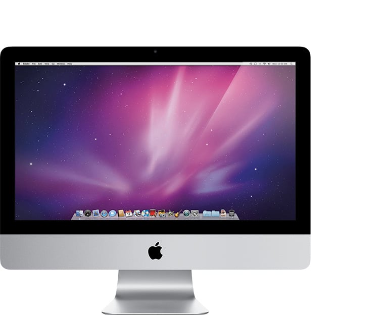 iMac 21.5 дюймовый Core i3-3.06GHz SSD240GB память 8GB MC508J/A 2010 год модели 