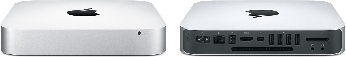 Mac mini Core i5-2.6GHz ( двухъядерный ) HDD1TB память 8GB MGEN2J/A 2014 год модели 