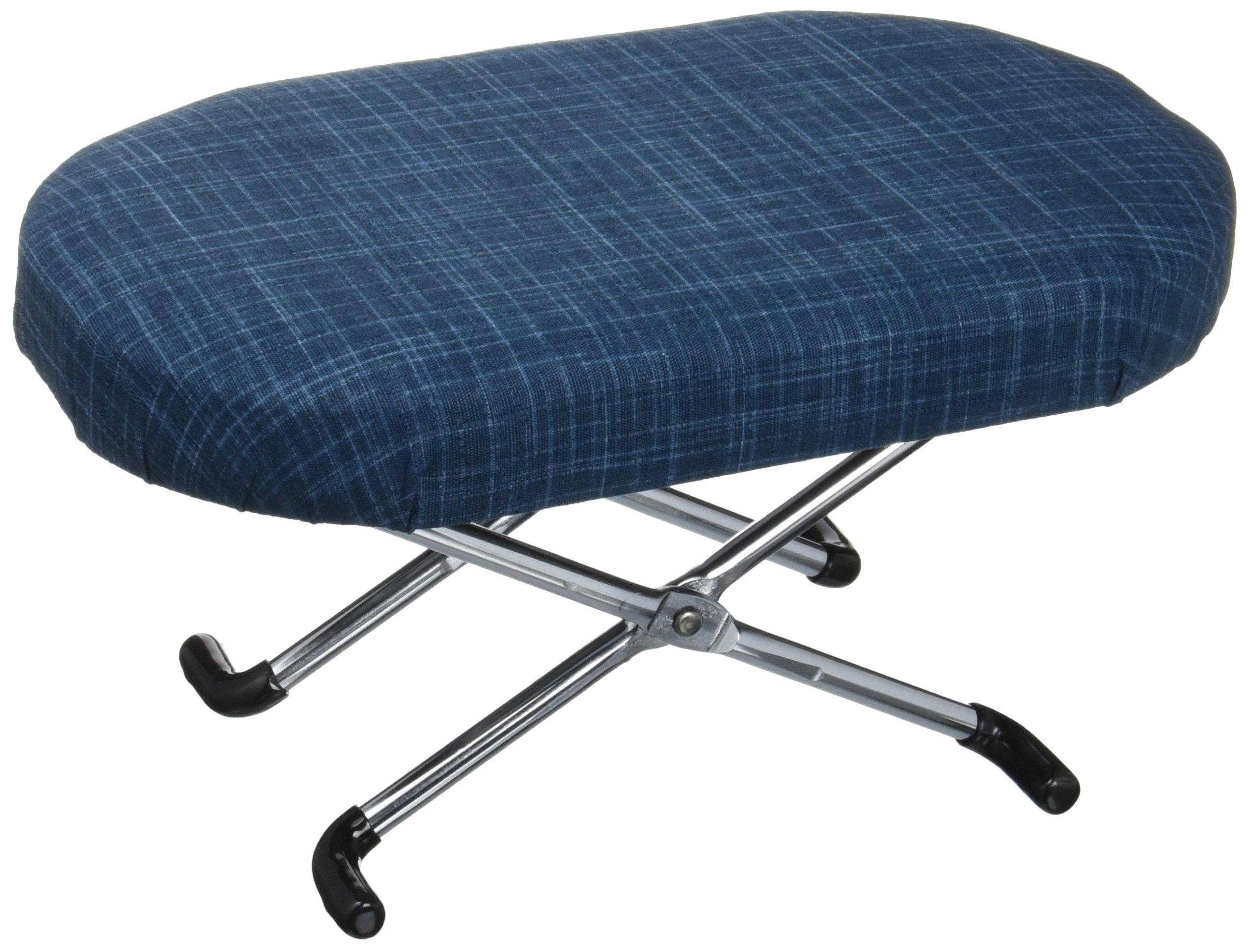 らくらく正座椅子 3段切替式 W250×D160×H120～170mm N-2-3 （青無地）の商品画像