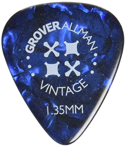 Grover Allman [g Rover allman ] Vintage Celluloid, Blue, 1.35mm 10 листов 