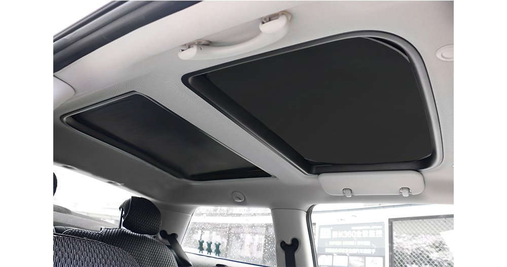 Yu Motor 2 деталь складной sunroof затенитель от солнца затеняющий экран, шторки от солнца нагрев a isolate Fit Mini Cooper, Clubman & Country man R56 все. год 