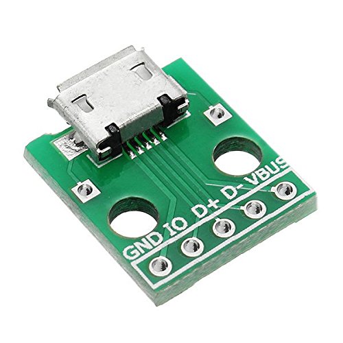 Prament микро USB., припой установка адаптор панель .2.54 mm булавка . dip делать женский гнездо B type Mike 5p patch . dip 
