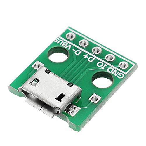Prament микро USB., припой установка адаптор панель .2.54 mm булавка . dip делать женский гнездо B type Mike 5p patch . dip 