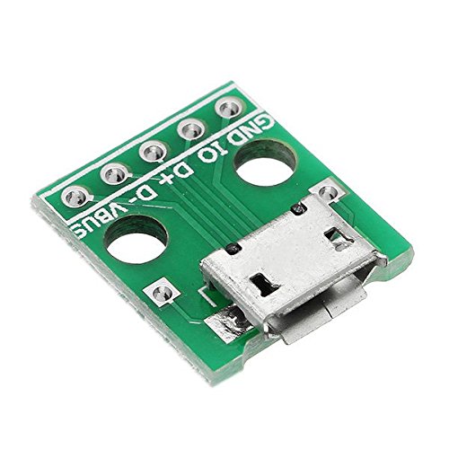 Prament микро USB., припой установка адаптор панель .2.54 mm булавка . dip делать женский гнездо B type Mike 5p patch . dip 