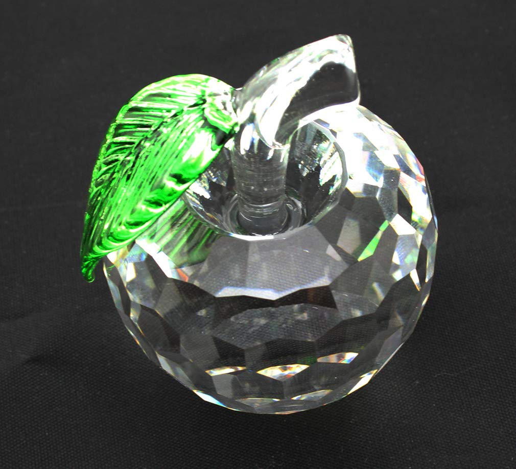 Olive-G интерьер . красивый crystal стекло симпатичный яблоко украшение прозрачный прозрачный 