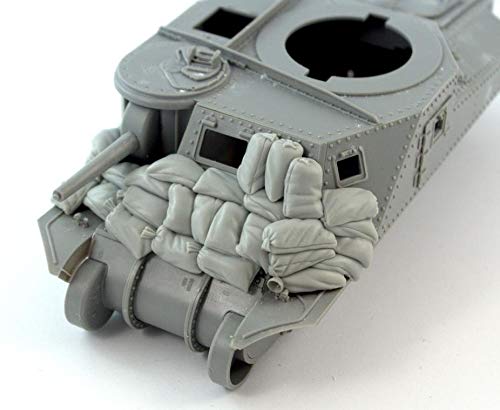  pants .- art 1/35 England army gran to war car bulletproof earth .(ta com ) plastic model for parts PZ35548