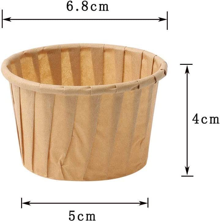 Vivi Bakie muffin cup 50 sheets cake type baking cup paper made disposable cake cup DIY confectionery supplies heat-resisting waterproof oil resistant oven against 
