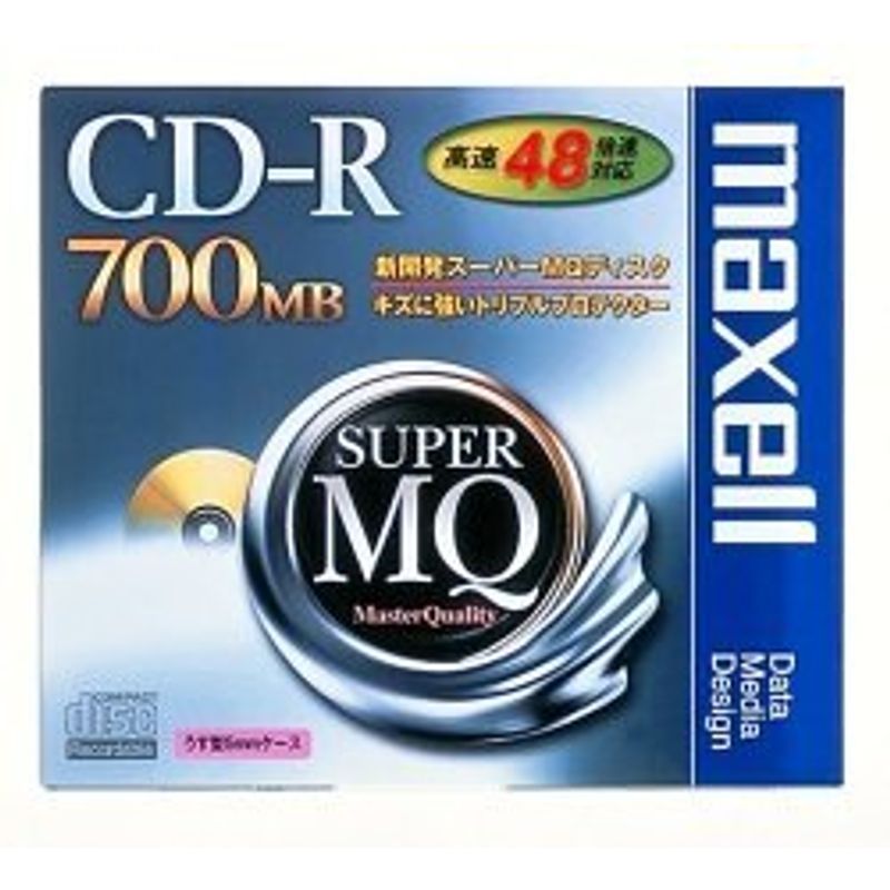 データ用CD-R 48倍速 1枚 CDR700S.1Pの商品画像