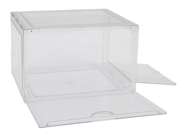 [ free shipping ] clear shoes box 4 piece set [k rear box 4 piece ] cost ko mail order 