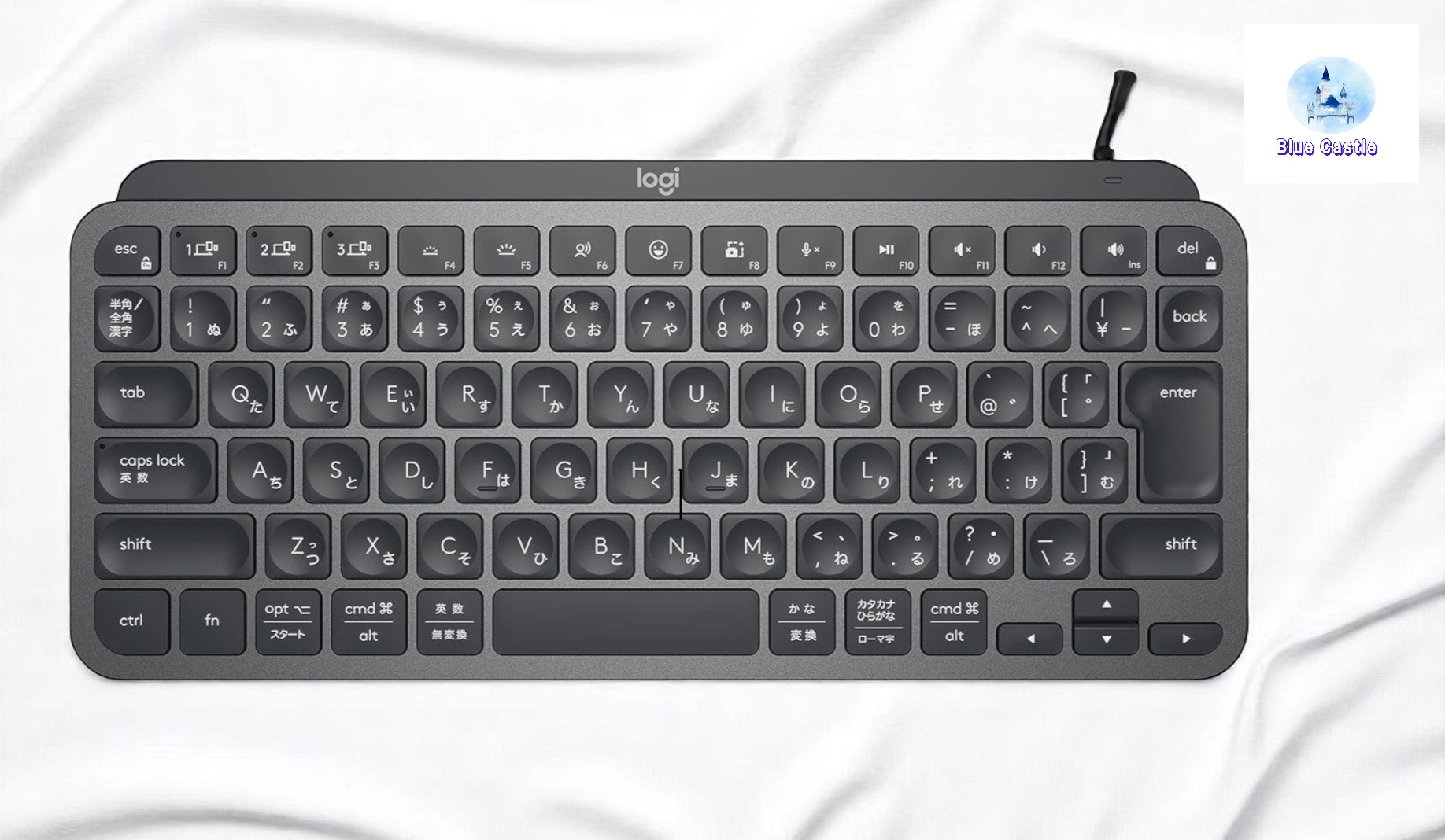 logicool MX KEYS MINI ミニマリスト ワイヤレス イルミネーション キーボード KX700GRd（グラファイト）の商品画像