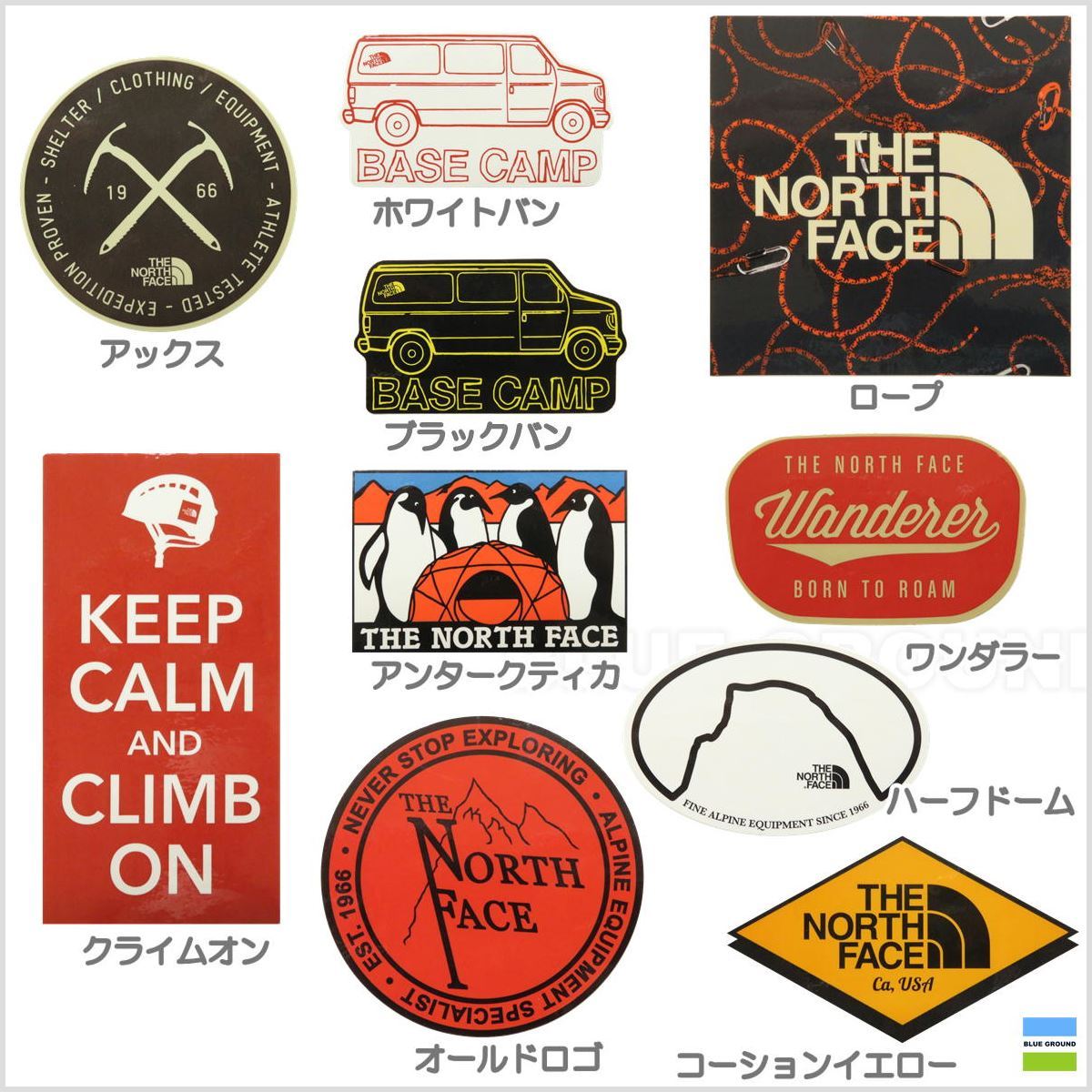  The North Face / TNF print sticker * sticker seal outdoor stylish brand camp THE NORTH FACE NN31710
