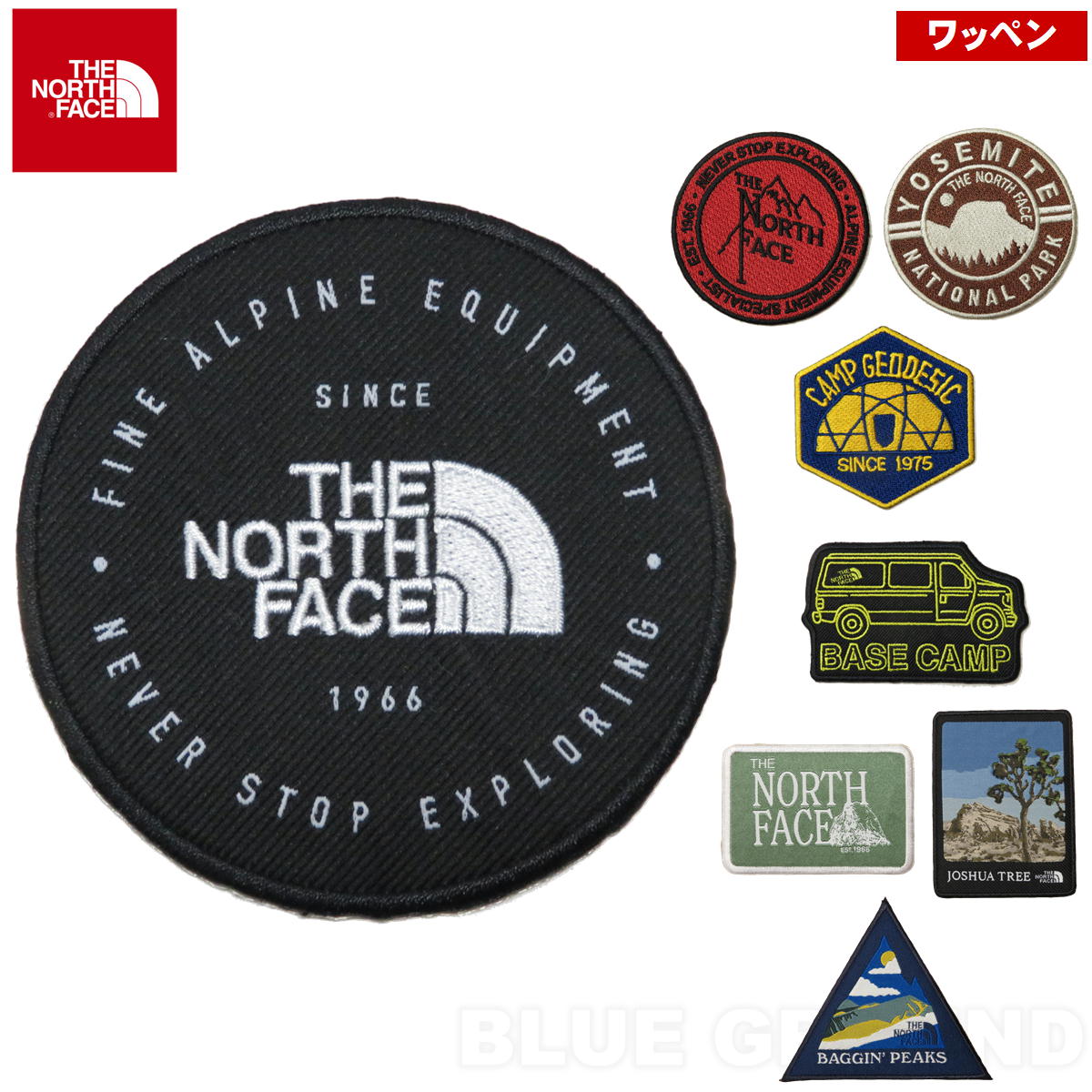  The North Face / TNF care badge * badge outdoor stylish brand camp THE NORTH FACE