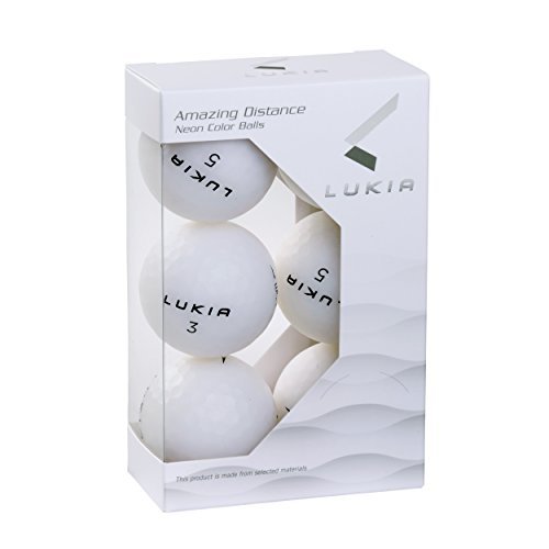 SEIKO ルキア ゴルフボール NEON COLOR 超反発 （ネオンホワイト） LK304B-036 6個 LUKIA ゴルフボールの商品画像