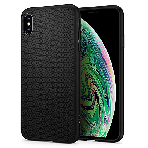 Spigen iPhone XS Max ケース リキッドエアー マットブラック 065CS25126 iPhone用ケースの商品画像