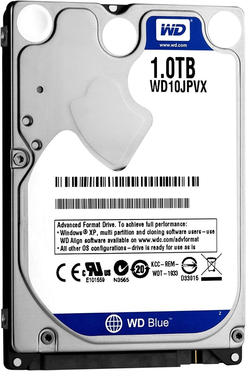 Western Digital WD Blue 1TB （WD10JPVX） WD Blue 内蔵型