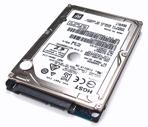HGST Travelstar 5K1000 1TB （HTS541010A9E680） Travelstar