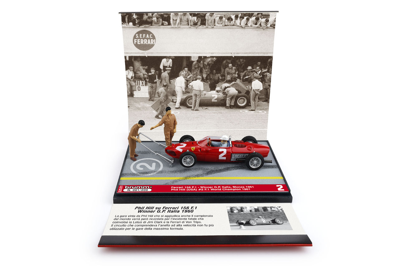 ブルム 1/43 フェラーリ F1 156 1961 イタリアGP #2 フィルヒル BRUMM