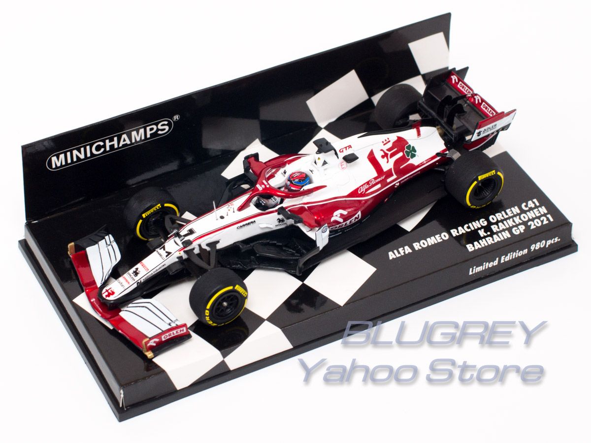 アルファロメオF1c41ミニカー1/18キミライコネン　ラストラン アルファロメオF1c41ミニカー1/18キミライコネン ラストラン