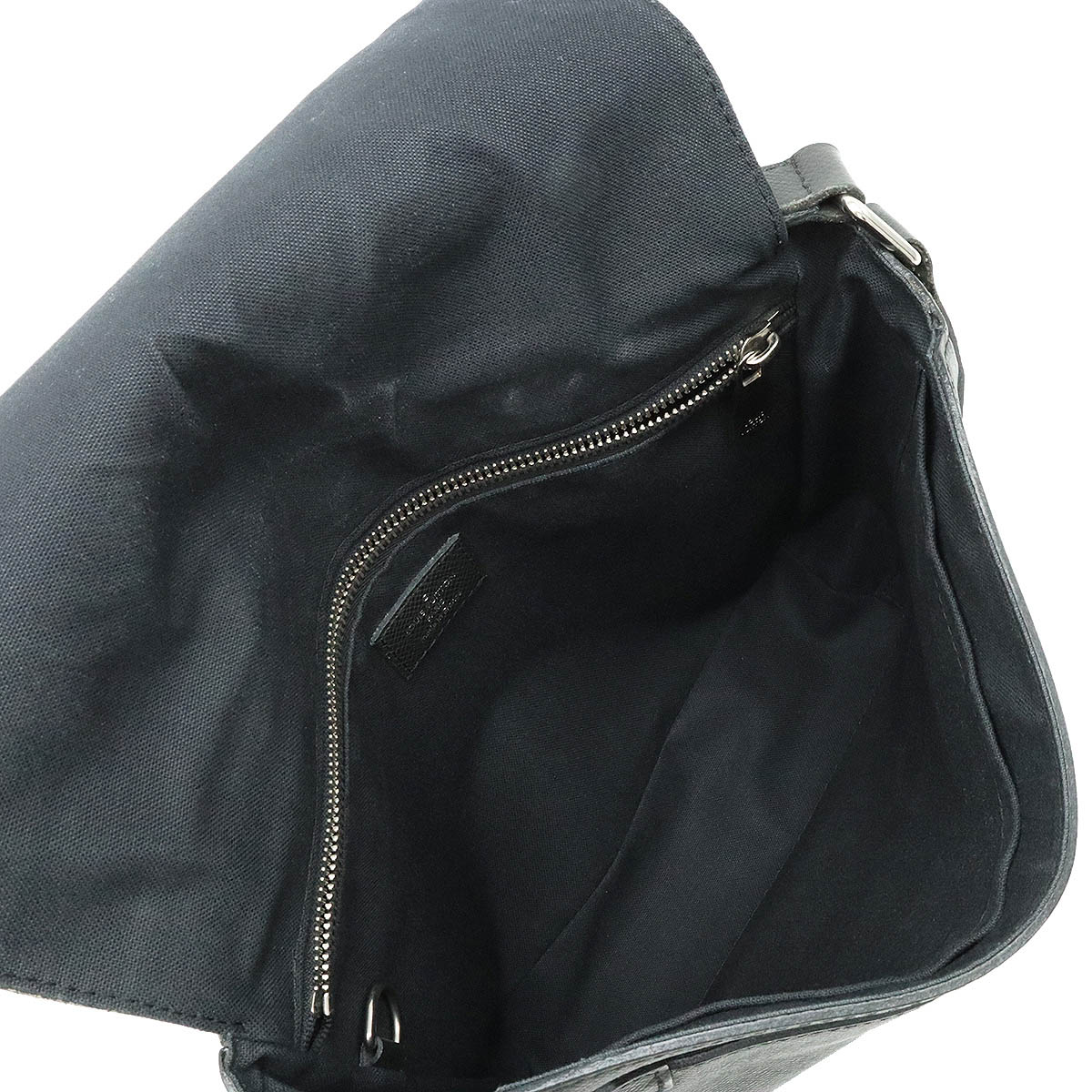 LOUIS VUITTON Louis Vuitton Taiga romance PM shoulder bag diagonal .. shoulder leather arudowa-z black 
