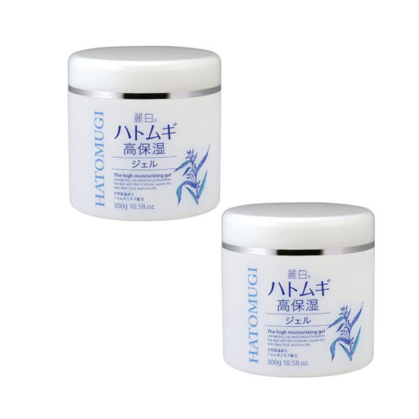 麗白 麗白 ハトムギ 高保湿ジェル 300g×2個 スキンケアクリーム - 最