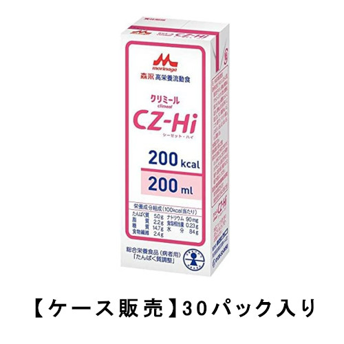 森永乳業 morinaga 流動食 CZ-Hi 紙パック 200kcal 200ml×30パック 介護食の商品画像