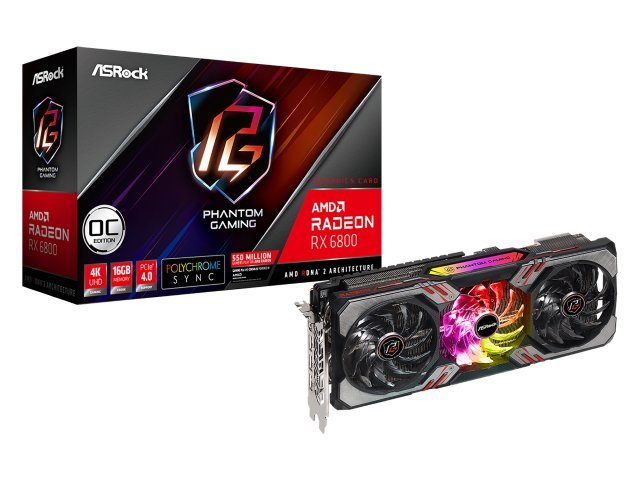 RX6800 PGD 16GO ［Radeon RX 6800 Phantom Gaming D 16G OC］