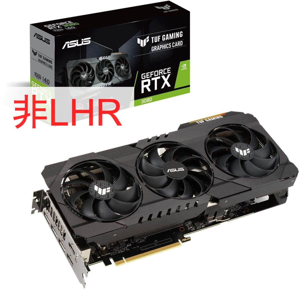 グラフィックボード・グラボ・ビデオカード ASUS TUF-RTX3080-O10G-GAMING ASUS TUF-RTX3080-O10G-GAMING TUF Gaming グラフィックボード、ビデオ