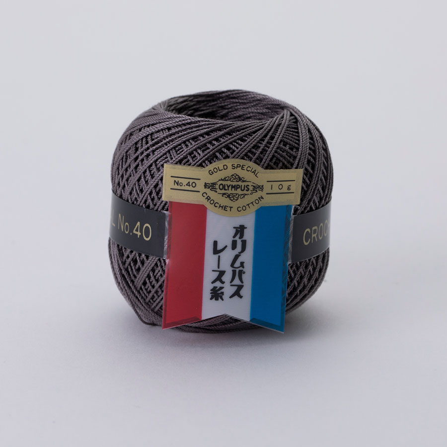  нить для кружев #40 10g No.901 чёрный [No.455 угольно-серый нить *himo* код / нить для кружев / аксессуары детали / ручная работа детали ]