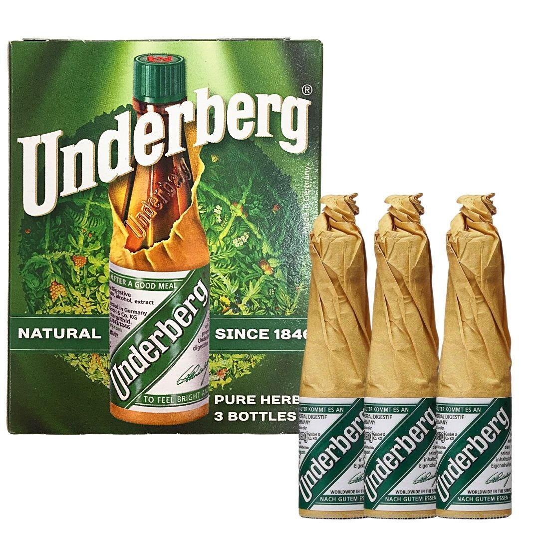 Underberg(unda- bell k)20ml×3шт.@3шт.@ упаковка 44 раз иностранный алкоголь ( Германия ) Spirits еда после sake тщательно отобранный трава алкоголь sake 
