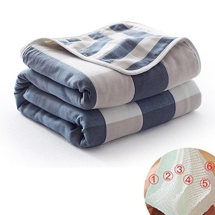  six -ply towelket ... gauze packet bath towel towelket gauze .. soft summer light weight cotton .... contact cold sensation ... single 90×100cm