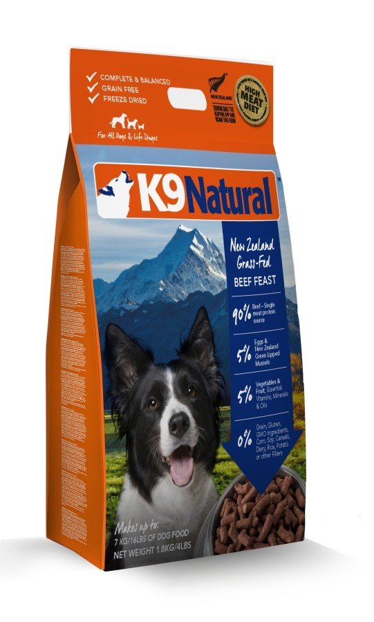 K9 ナチュラル K9ナチュラル ビーフ・フィースト 1.8kg×1セット