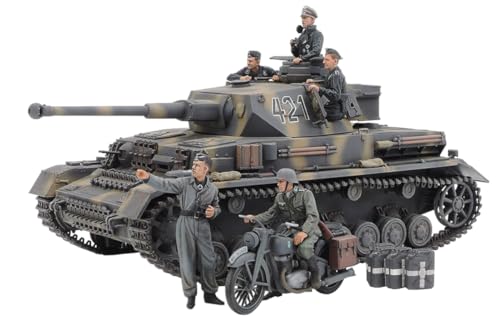 タミヤ 1/35 ドイツIV号戦車G型初期生産車伝令バイクセット “ロシア戦線 スケール限定 プラモデル 25209 ミリタリー模型の商品画像