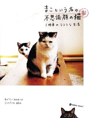 まこという名の不思議顔の猫　３ （ＭＡＲＢＬＥ　ＢＯＯＫＳ） 前田敬子／著　岡優太郎／著の商品画像
