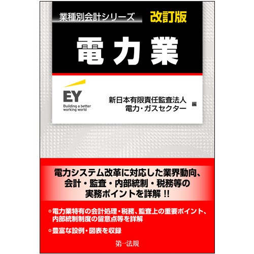 電力業 （業種別会計シリーズ） （改訂版） 新日本有限責任監査法人電力・ガスセクター／編の商品画像