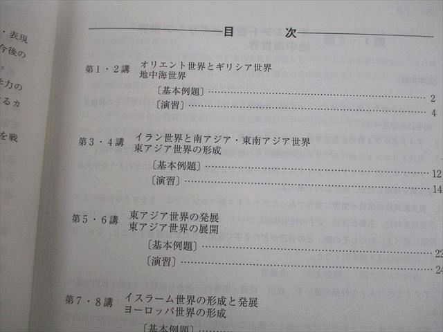 VL10-058 Kawaijuku world history theory . text through year set 2022 total 2 pcs. 36M0D