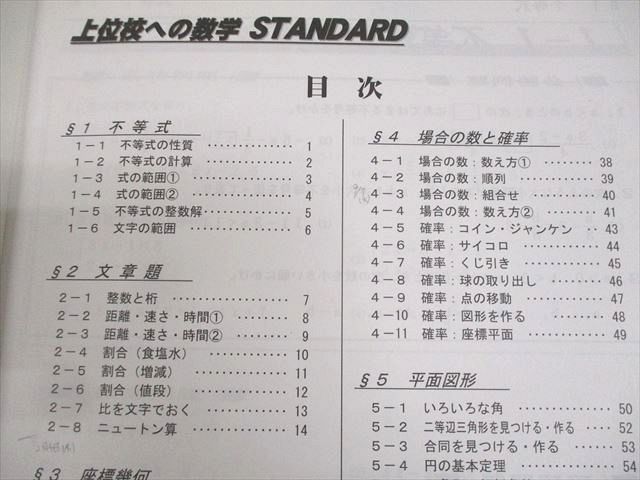 WB11-158 Waseda red temi- middle 3 defect .. breakthroug measures top . to mathematics STANDARD original text ( answer explanation attaching ) 08m2D