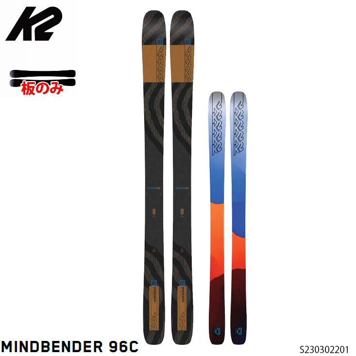 K 2 - two лыжи доска только 23-24 K2 MINDBENDER 96C 172cmma Индия Ben da-96C мужской 2024 Япония стандартный товар старый модель 