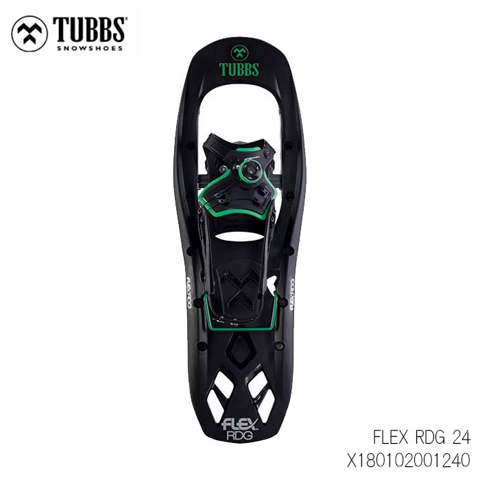 タブス TUBBS FLEX RDG スノーシュー 24インチ TUBBS （タブス） 初心者〜中級者向け スノーシュー 24インチ（標準