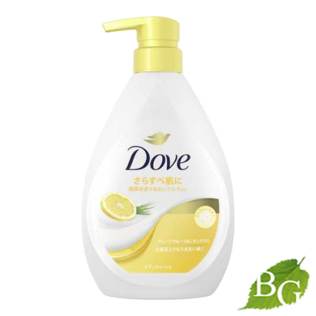 Dove（パーソナル・ケア） ダヴ ボディウォッシュ グレープフルーツ＆レモングラス ポンプ 470g×1個 ボディソープの商品画像
