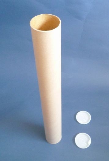  бумажный тубус картонная труба круг тубус тубус ( внутренний диаметр 50×590mm) колпак есть [B2 размер для ] 3 шт. комплект ржавчина mail нестандартный почетный сертификат 